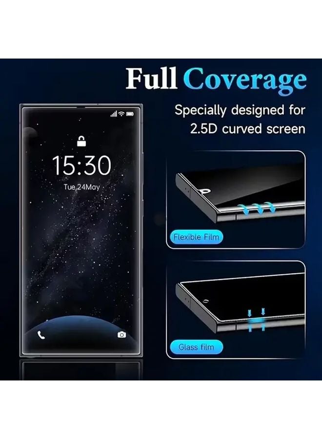 Galaxy S22 Plus 5G واقي شاشة هيدروجيل للخصوصية 2 قطعة تغطية كاملة خالية من الفقاعات - Image 4